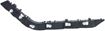 Hyundai Rear, Driver Side Bumper Bracketr Bracket-Plastic, Replacement REPH762744