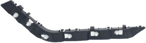 Hyundai Rear, Driver Side Bumper Bracketr Bracket-Plastic, Replacement REPH762744