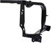 Jeep Front, Driver Side Bumper Bracket-Steel, Replacement REPJ013104