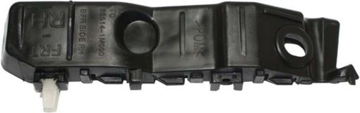 Kia Front, Passenger Side Bumper Bracket-Plastic, Replacement REPK013121