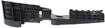 Lexus Front, Passenger Side Bumper Bracket-Steel, Replacement REPL013109