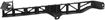 Mazda Front, Passenger Side Bumper Bracket-Plastic, Replacement REPM013139