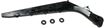 Nissan Rear, Driver Side Bumper Bracketr Bracket-Plastic, Replacement REPN762702