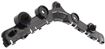 Nissan Rear, Passenger Side Bumper Bracketmper Bracket-Plastic, Replacement REPN762707