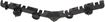 Nissan Rear, Driver Side Bumper Bracketr Bracket-Plastic, Replacement REPN762708