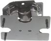 Nissan Rear, Passenger Side Bumper Bracketmper Bracket-Steel, Replacement REPN762709