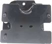 Nissan Rear, Passenger Side Bumper Bracketmper Bracket-Steel, Replacement REPN762709