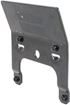 Saturn Front, Driver Side Bumper Bracket-Plastic, Replacement REPS011902