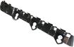 Subaru Rear, Driver Side Bumper Bracketr Bracket-Plastic, Replacement REPS762714