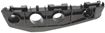 Toyota Front, Driver Side Bumper Bracket-Plastic, Replacement REPT013144