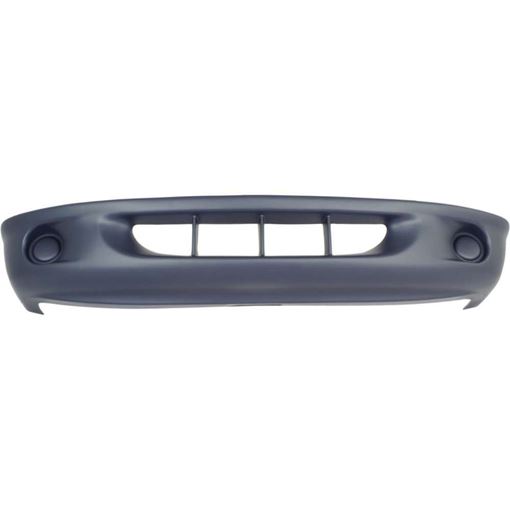 Dodge Front, Lower Bumper Cover-Primed, Plastic, Replacement 10017P