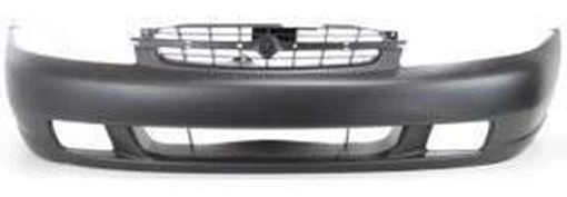 Nissan Front Bumper Cover-Primed, Plastic, Replacement 12807P