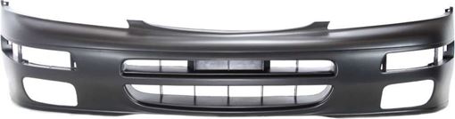 Nissan Front Bumper Cover-Primed, Plastic, Replacement 427P