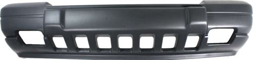 Jeep Front Bumper Cover-Textured, Plastic, Replacement 5028