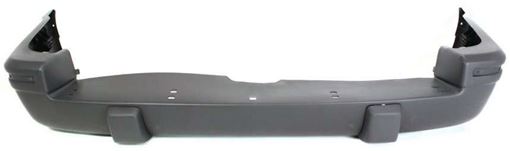 Bumper Cover, Grand Cherokee 93-95 Rear Bumper Cover, Textured, W/ Molding Holes, Laredo Model, Replacement 5029