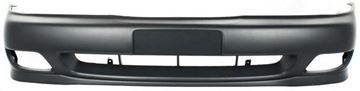 Nissan Front Bumper Cover-Primed, Plastic, Replacement 9556P