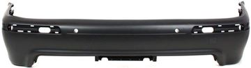 Bumper Cover, M5 00-03 Rear Bumper Cover, Primed, W/ Pdc Snsr Holes, W/ Molding Holes, Replacement ARBB760101P