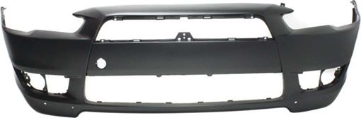 Bumper Cover, Lancer 08-15 Front Bumper Cover, Primed, W/ Air Dam Holes, Standard Type, (Exc. Evolution Models) - Capa, Replacement ARBM010302PQ