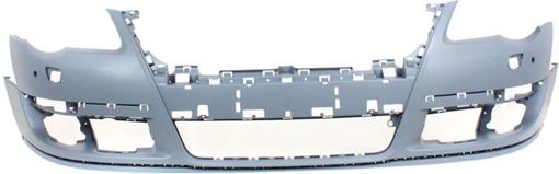 Bumper Cover, Passat 06-10 Front Bumper Cover, Primed, W/O Hlw Holes, W/ Parking Aid Snsr Holes, Replacement ARBV010304P