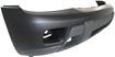 Chevrolet Front Bumper Cover-Primed top; Textured bottom, Plastic, Replacement C010326PQ