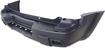 Chevrolet Rear Bumper Cover-Primed top; Textured bottom, Plastic, Replacement C760107P