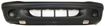 Dodge Front Bumper Cover-Textured top; Primed bottom, Plastic, Replacement D010311