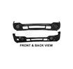 GMC Front Bumper Cover-Primed, Plastic, Replacement G010303P