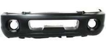 Bumper Cover, Santa Fe 01-06 Front Bumper Cover, Primed, W/ Signal Light Hole, Replacement H010318P