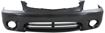 Bumper Cover, Accent 00-02 Front Bumper Cover, Primed, W/ Fog Light Holes, Hatchback, Replacement H010329