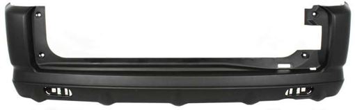 Honda Rear Bumper Cover-Textured, Plastic, Replacement H760105