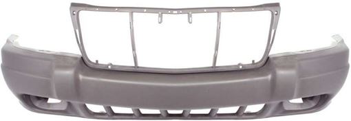 Jeep Front Bumper Cover-Textured, Plastic, Replacement J010313