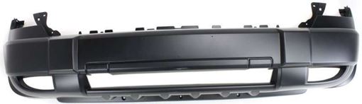 Bumper Cover, Liberty 05-07 Front Bumper Cover, Primed, Body Color, W/O Tow Hook Hole, Replacement J010318P