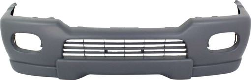 Bumper Cover, Montero Sport 00-04 Front Bumper Cover, Primed, W/ Fender Flare Holes, Replacement M010307P