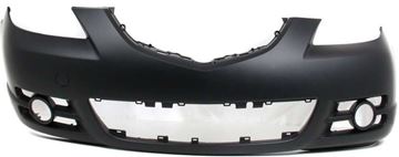 Bumper Cover, Mazda 3 04-06 Front Bumper Cover, Primed, Sport Type, Sedan - Capa, Replacement M010347PQ