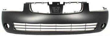 Nissan Front Bumper Cover-Primed, Plastic, Replacement N010310PQ