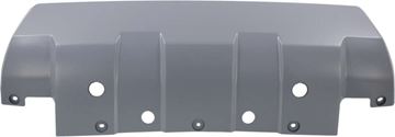 Nissan Front, Lower Bumper Cover-Gray, Plastic, Replacement N010319