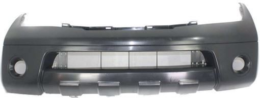 Nissan Front Bumper Cover-Textured, Plastic, Replacement N010329