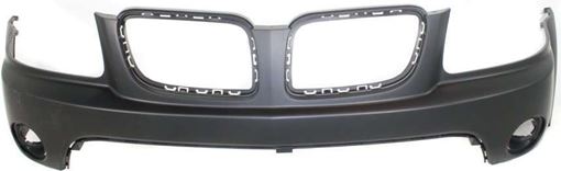 Pontiac Front, Upper Bumper Cover-Primed, Plastic, Replacement P010321