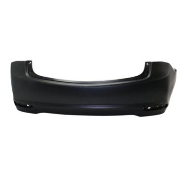 Bumper Cover, Tlx 15-17 Rear Bumper Cover, Primed, W/O Parking Aid Snsr Holes - Capa, Replacement RA76010003PQ