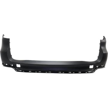 Bumper Cover, X5 14-18 Rear Bumper Cover, Primed, X Line/Luxury Line, W/O M Sport Line And Pdc Snsr Holes - Capa, Replacement RB76010010PQ