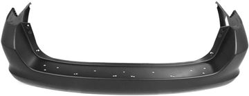 Rear Bumper Cover Replacement-Primed, Plastic, 04715SHJA92ZZ, HO1100220C