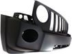 Bumper Cover, Patriot 07-10 Front Bumper Cover, Primed, W/ Fog Light Holes, W/O Tow Hook Holes - Capa, Replacement RBJ010301PQ