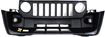 Bumper Cover, Patriot 07-10 Front Bumper Cover, Primed, W/ Fog Light Holes, W/O Tow Hook Holes - Capa, Replacement RBJ010301PQ