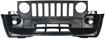 Bumper Cover, Patriot 07-10 Front Bumper Cover, Primed, W/ Fog Light Holes, W/O Tow Hook Holes, Replacement RBJ010301P