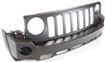 Bumper Cover, Patriot 07-10 Front Bumper Cover, Primed, W/ Fog Light And Tow Hook Holes, Replacement RBJ010302P