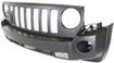 Bumper Cover, Patriot 07-10 Front Bumper Cover, Primed, W/ Fog Light And Tow Hook Holes, Replacement RBJ010302P