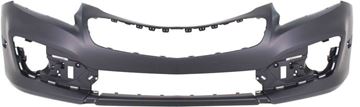 Bumper Cover, Cruze 15-15/Cruze Limited 16-16 Front Bumper Cover, Primed, W/ Rs Pkg, Lt/Ltz Models, Replacement RC01030005P