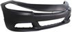 Bumper Cover, Charger 15-17 Front Bumper Cover, Primed, W/O Hood Scoop, W/ Rectangular Fog Light Hole - Capa, Replacement RD01030001PQ