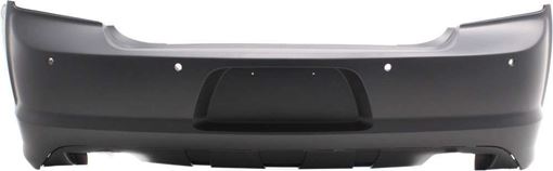 Bumper Cover, Charger 12-14 Rear Bumper Cover, Primed, W/ Parking Aid Snsr Holes, Type 2, Replacement RD76010003