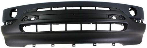 Bumper Cover, X5 00-03 Front Bumper Cover, Primed, 3.0/4.4L Eng, W/O Hlw And Park Dist Ctrl Snsr Holes, Replacement REPB010322